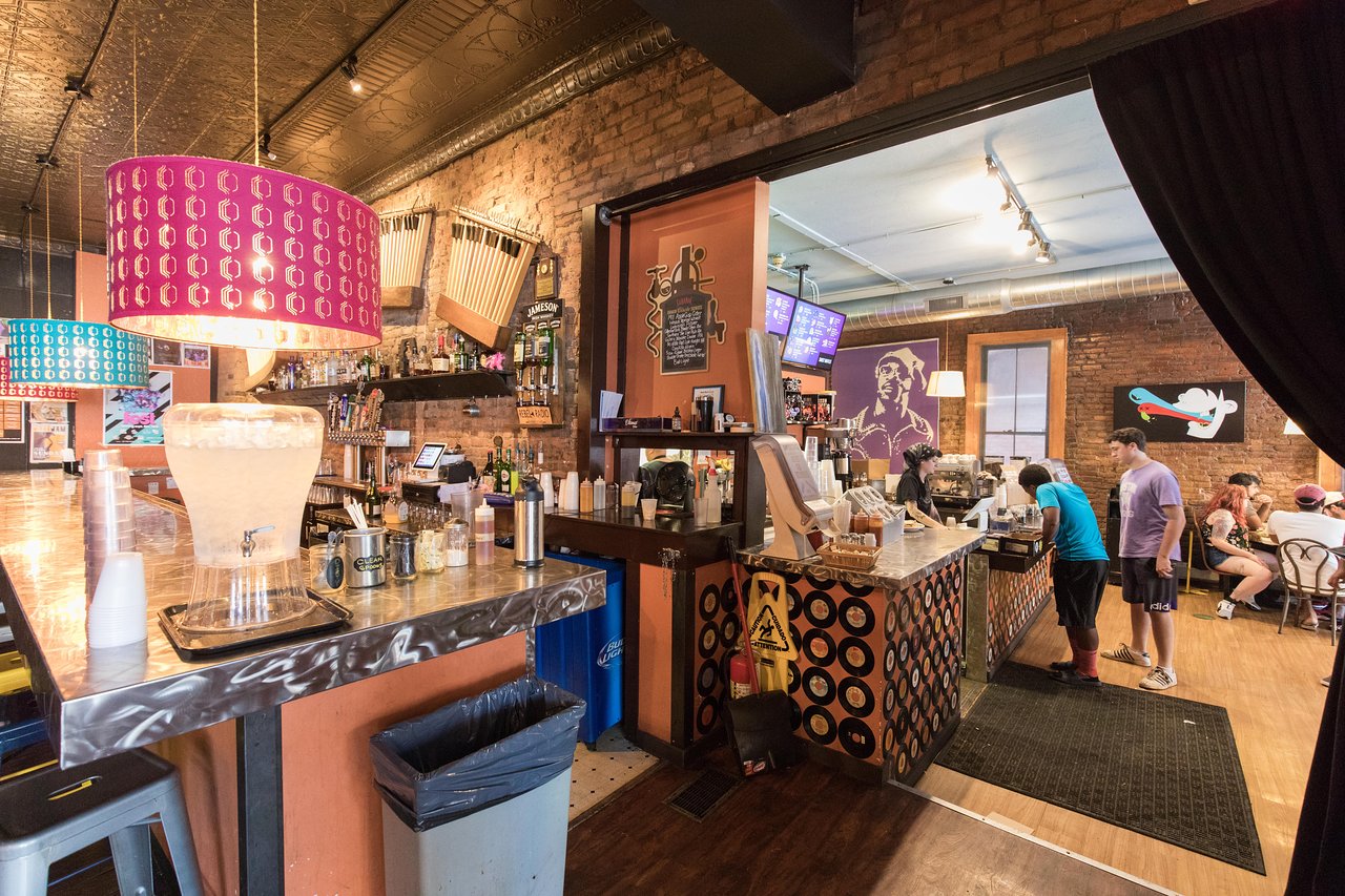Funk n Waffles Syracuse NY dining live music waffles