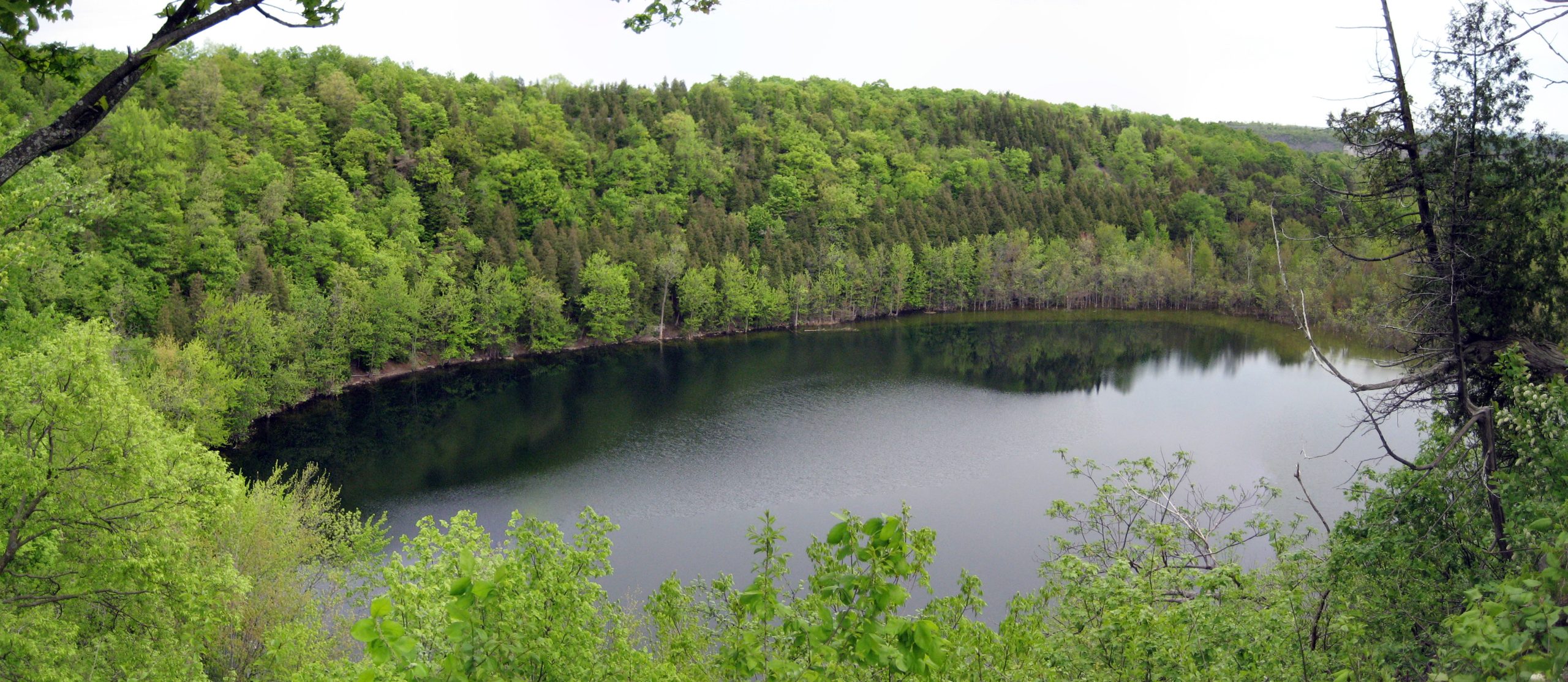 Clark Reservation State Park Syracuse NY gorge trail