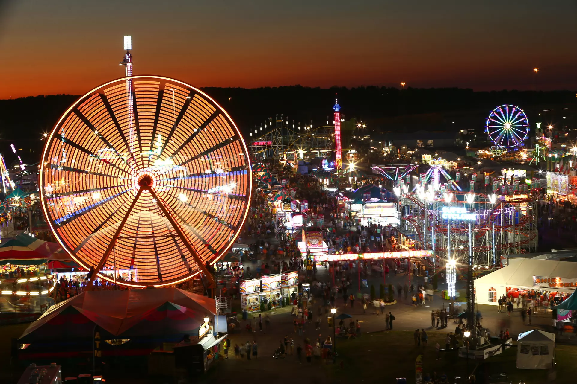 Great New York State Fair Syracuse NY ferris wheel festival