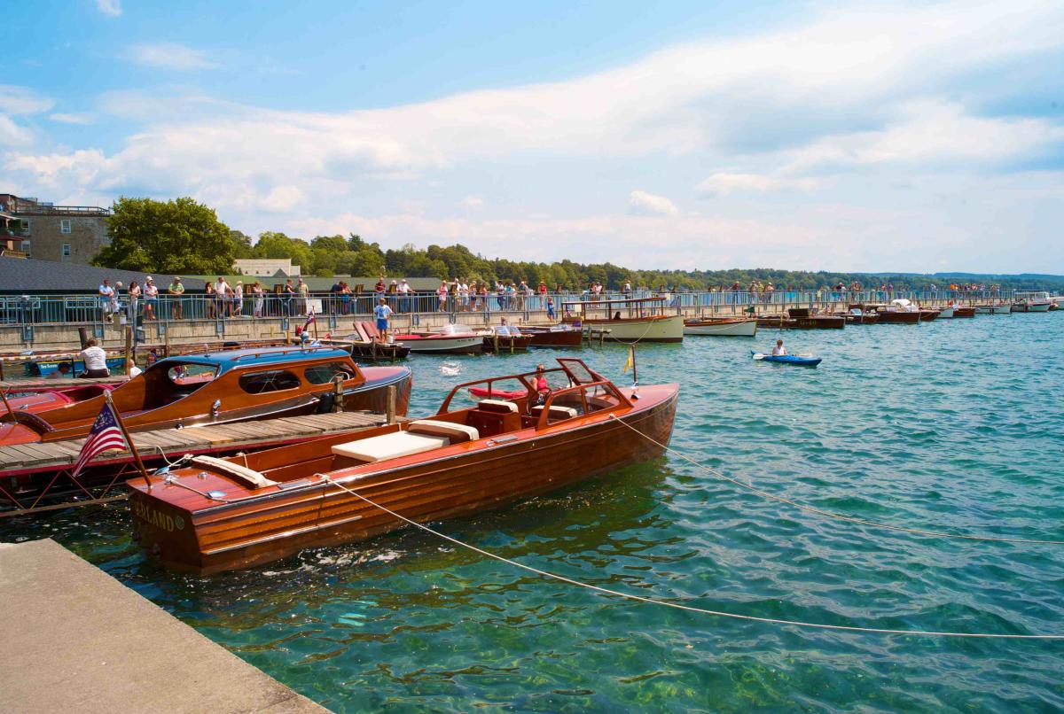 Syracuse Boat Tours Onondaga Lake NY sunset boat tour